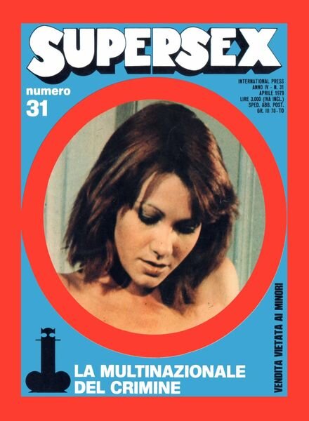 Supersex – n. 31 Aprile 1979 Cover