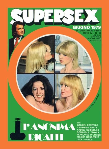 Supersex – n. 33 Giugno 1979 Cover