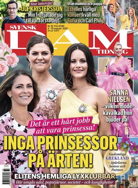 Svensk Damtidning – 04 augusti 2022 Cover