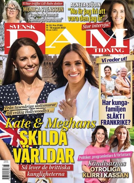 Svensk Damtidning – 10 augusti 2022 Cover