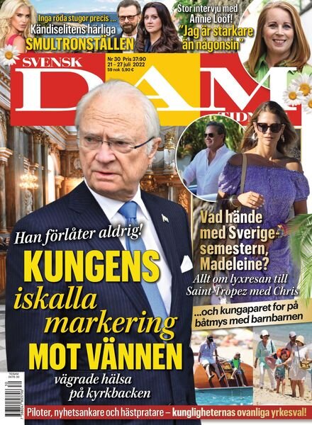 Svensk Damtidning – 20 juli 2022 Cover