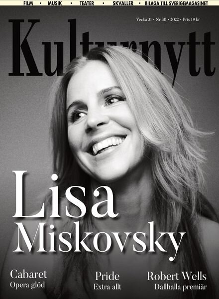 Sverigemagasinet Kulturnytt – 29 juli 2022 Cover