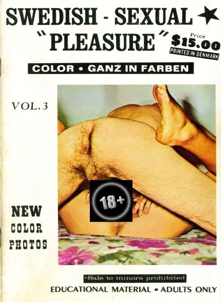Swedish-Sexual Pleasure – n. 3 1968 Cover