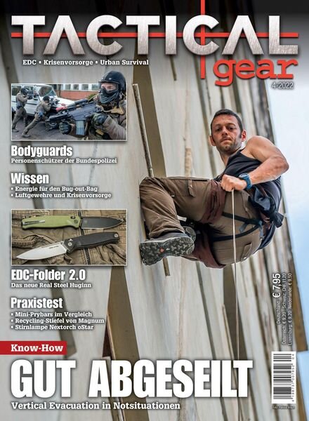 Tactical Gear – August 2022 Cover