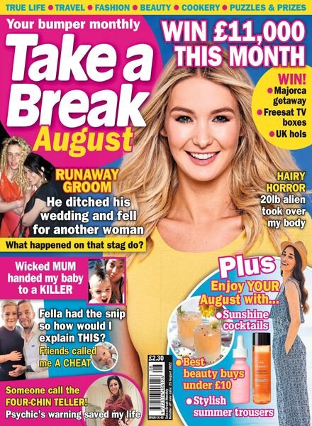 Take a Break – August 2022 Cover