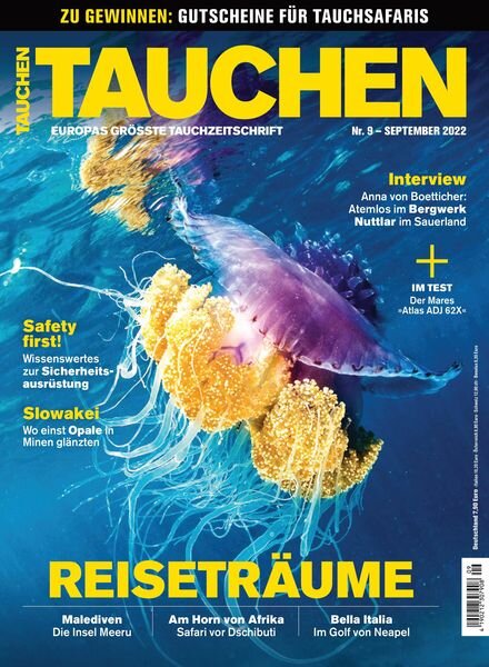 Tauchen – September 2022 Cover