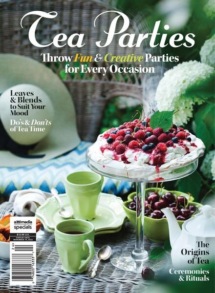 Tea Parties – August 2022 Cover