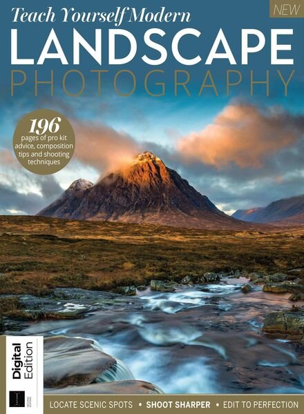 Teach Yourself Modern Landscape Photography – August 2022 Cover