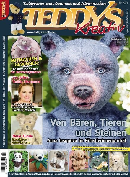 Teddys Kreativ – Oktober 2022 Cover
