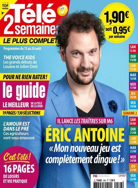 Tele 2 Semaines – 13 Aout 2022 Cover