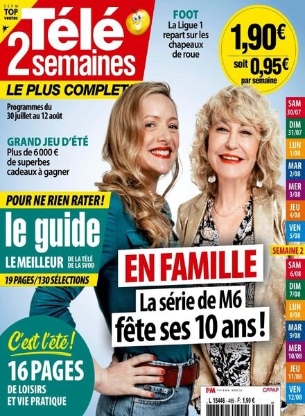 Tele 2 Semaines – 30 Juillet 2022 Cover