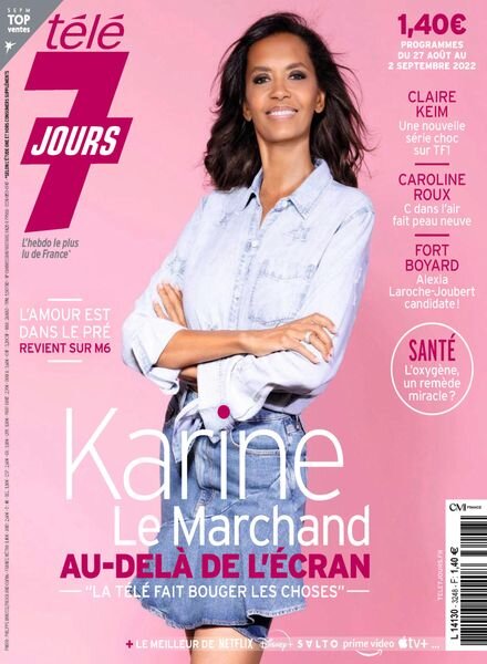 Tele 7 Jours – 27 aout 2022 Cover