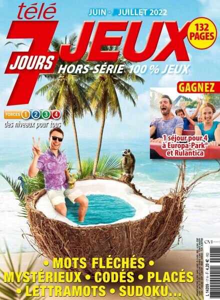 Tele 7 Jours Jeux – Hors-Serie N 17 – Juin-Juillet 2022 Cover