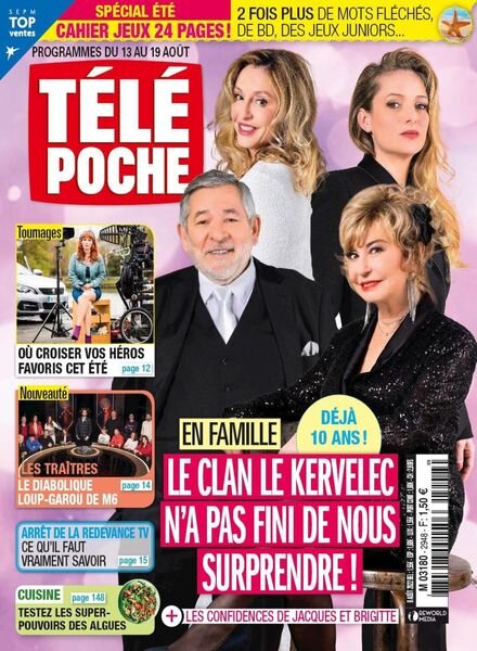 Tele Poche – 08 aout 2022 Cover