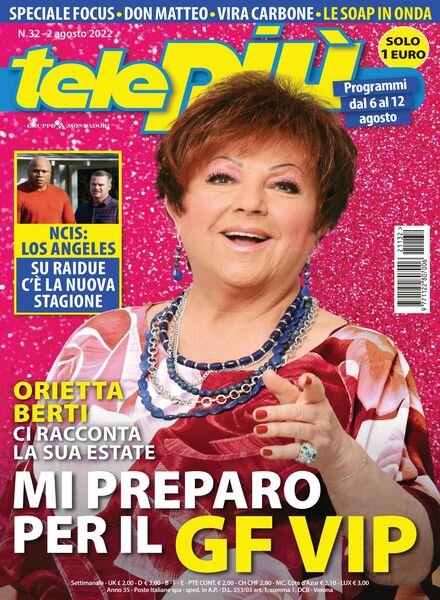 Telepiu – 02 agosto 2022 Cover