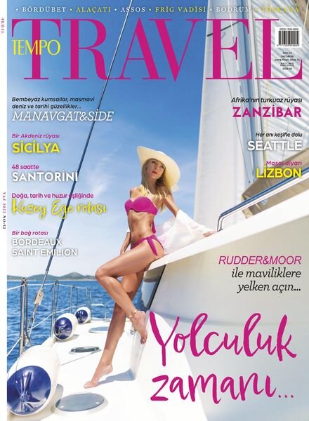 Tempo Travel – Agustos 2022 Cover