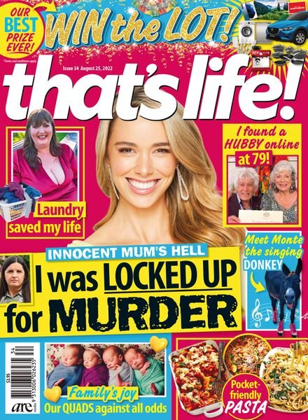 that’s life! – August 25 2022 Cover