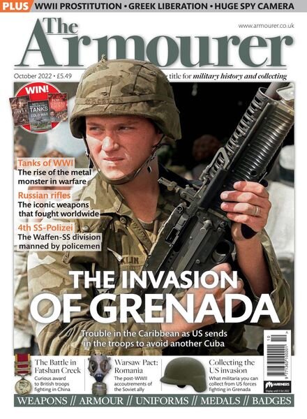 The Armourer – October 2022 Cover