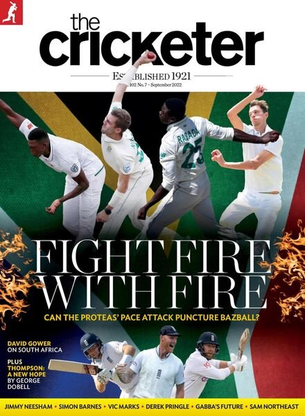 The Cricketer Magazine – September 2022 Cover