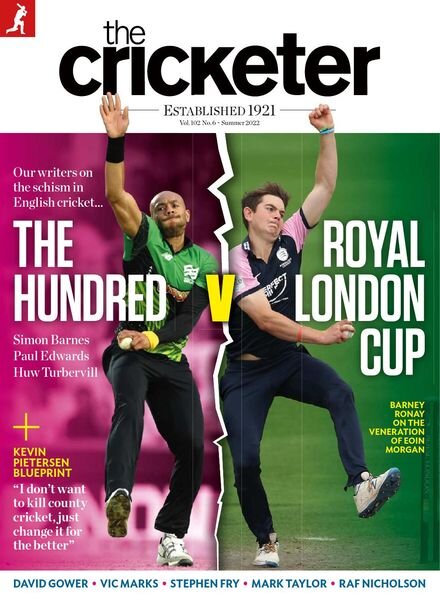 The Cricketer Magazine – Summer 2022 Cover