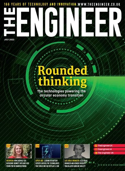 The Engineer – July 2022 Cover