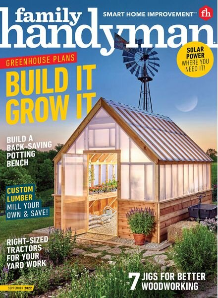 The Family Handyman – September 2022 Cover