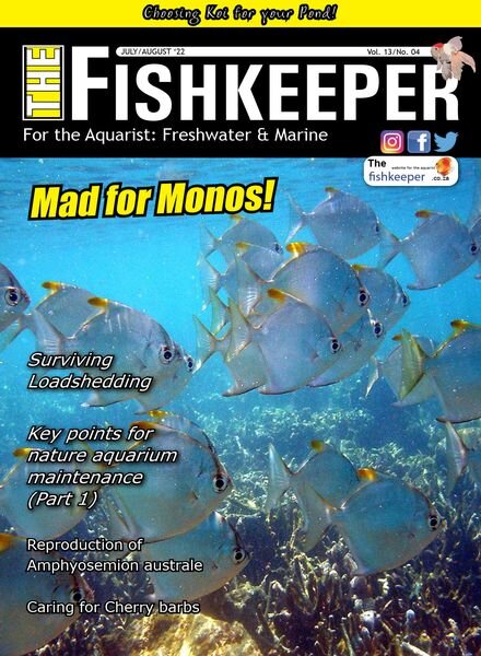 The Fishkeeper – July-August 2022 Cover