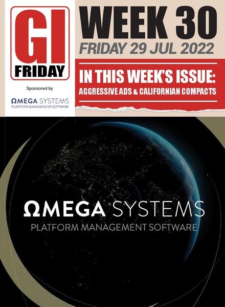 The Gambling Insider Friday – 29 July 2022 Cover