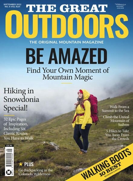 The Great Outdoors – September 2022 Cover
