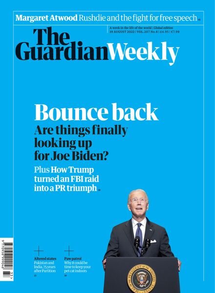 The Guardian Weekly – 19 August 2022 Cover