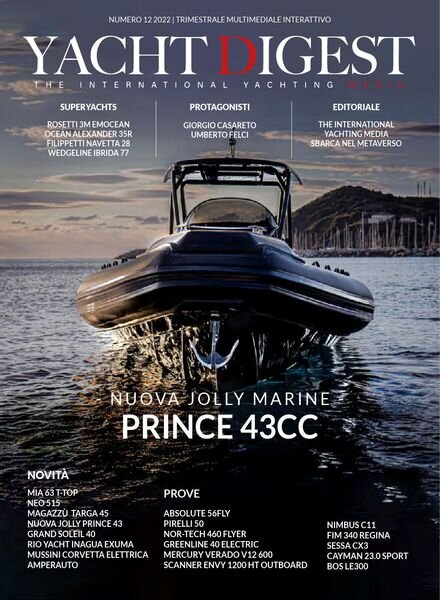 The International Yachting Media Digest (Edizione Italiana) – Numero 12 – Luglio 2022 Cover