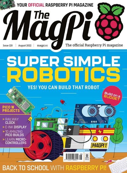 The MagPi – August 2022 Cover