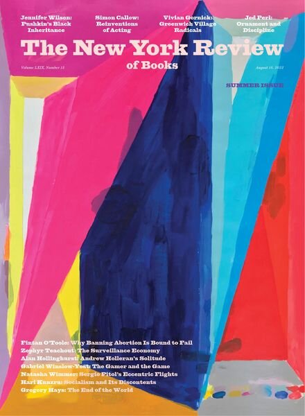 The New York Review of Books – August 18 2022 Cover