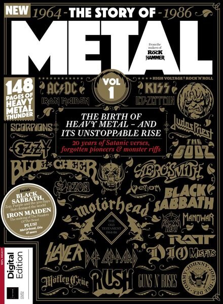 The Story of Metal – Volume 1 4th Revised Edition 2022 Cover