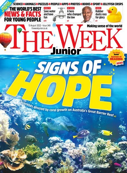 The Week Junior UK – 13 August 2022 Cover