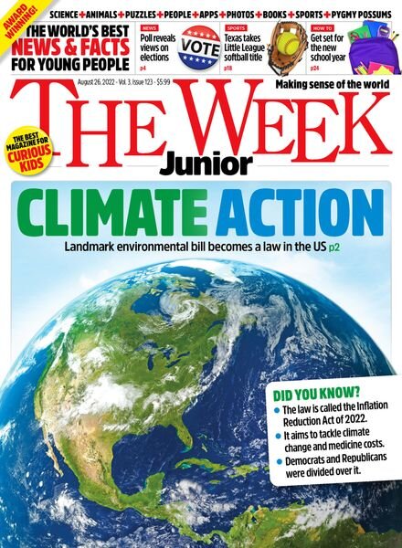 The Week Junior USA – 26 August 2022 Cover