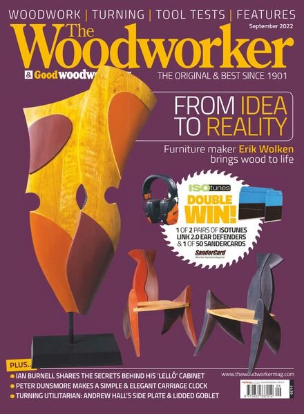 The Woodworker & Woodturner – September 2022 Cover