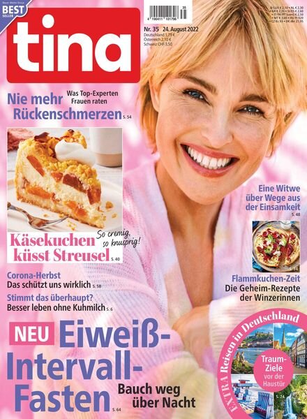 tina – 24 August 2022 Cover
