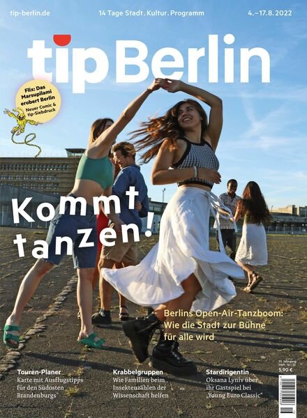 tip Berlin – August 2022 Cover