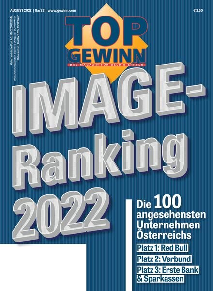 Top Gewinn – August 2022 Cover