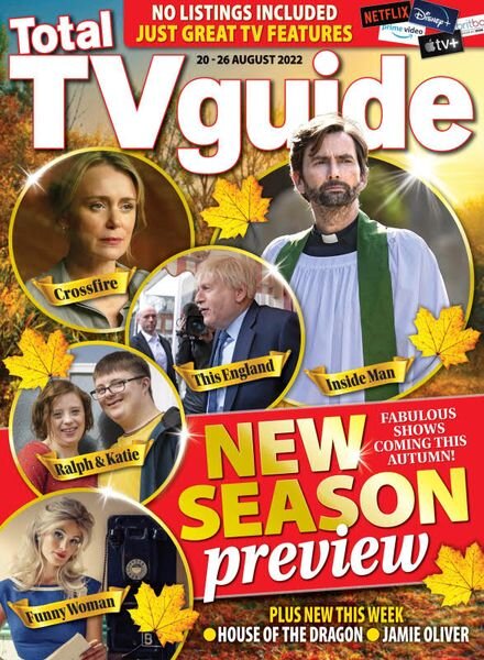 Total TV Guide – 16 August 2022 Cover