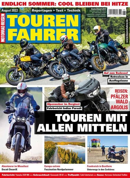 Tourenfahrer – August 2022 Cover