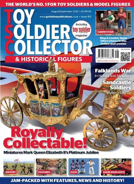 Toy Soldier Collector & Historical Figures – Issue 107 – August-September 2022 Cover