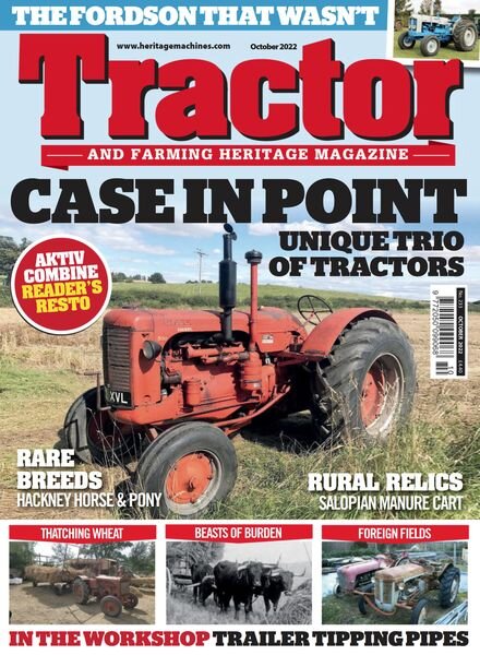 Tractor & Farming Heritage Magazine – October 2022 Cover