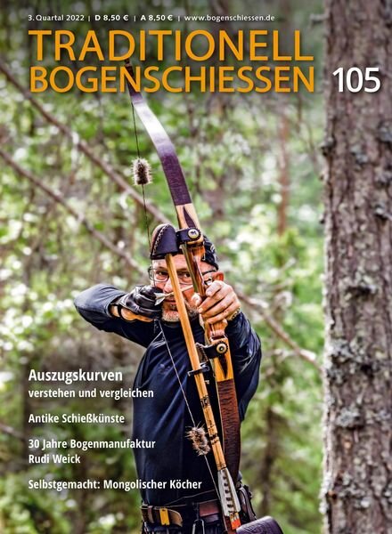 Traditionell Bogenschiessen – August 2022 Cover