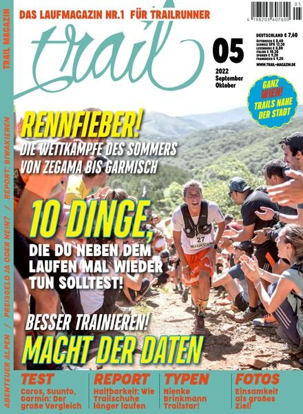 Trail Magazin – September-Oktober 2022 Cover
