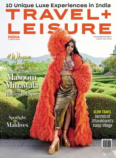 Travel+Leisure India & South Asia – August 2022 Cover