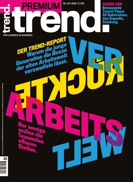 trend – 29 Juli 2022 Cover