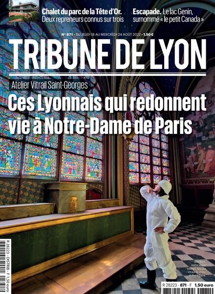 Tribune de Lyon – 18 Aout 2022 Cover