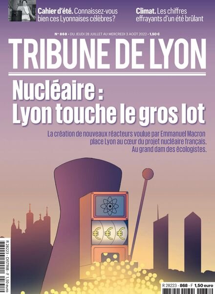 Tribune de Lyon – 28 Juillet 2022 Cover
